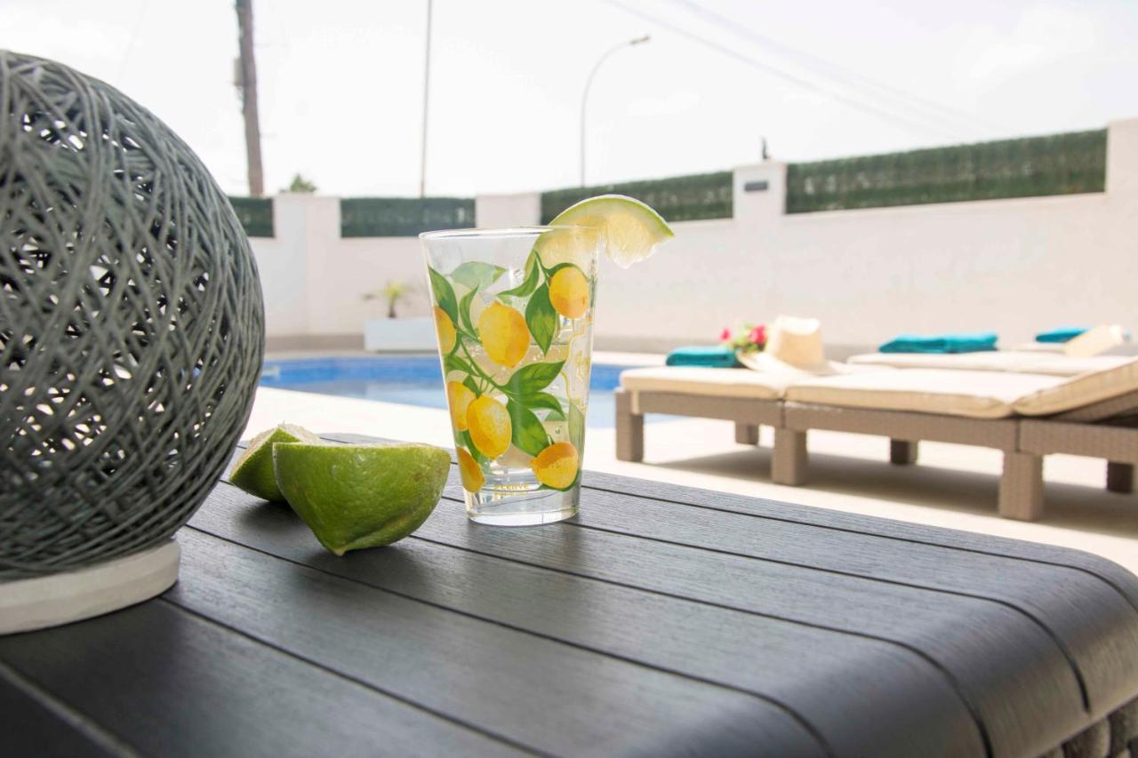 Casa Soleada Piscina Climatizada Y Privada Villa Santiago De La Ribera Luaran gambar