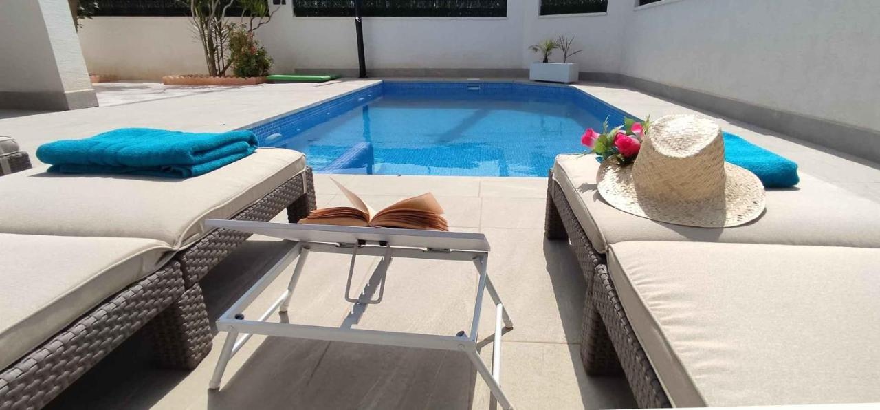 Casa Soleada Piscina Climatizada Y Privada Villa Santiago De La Ribera Luaran gambar